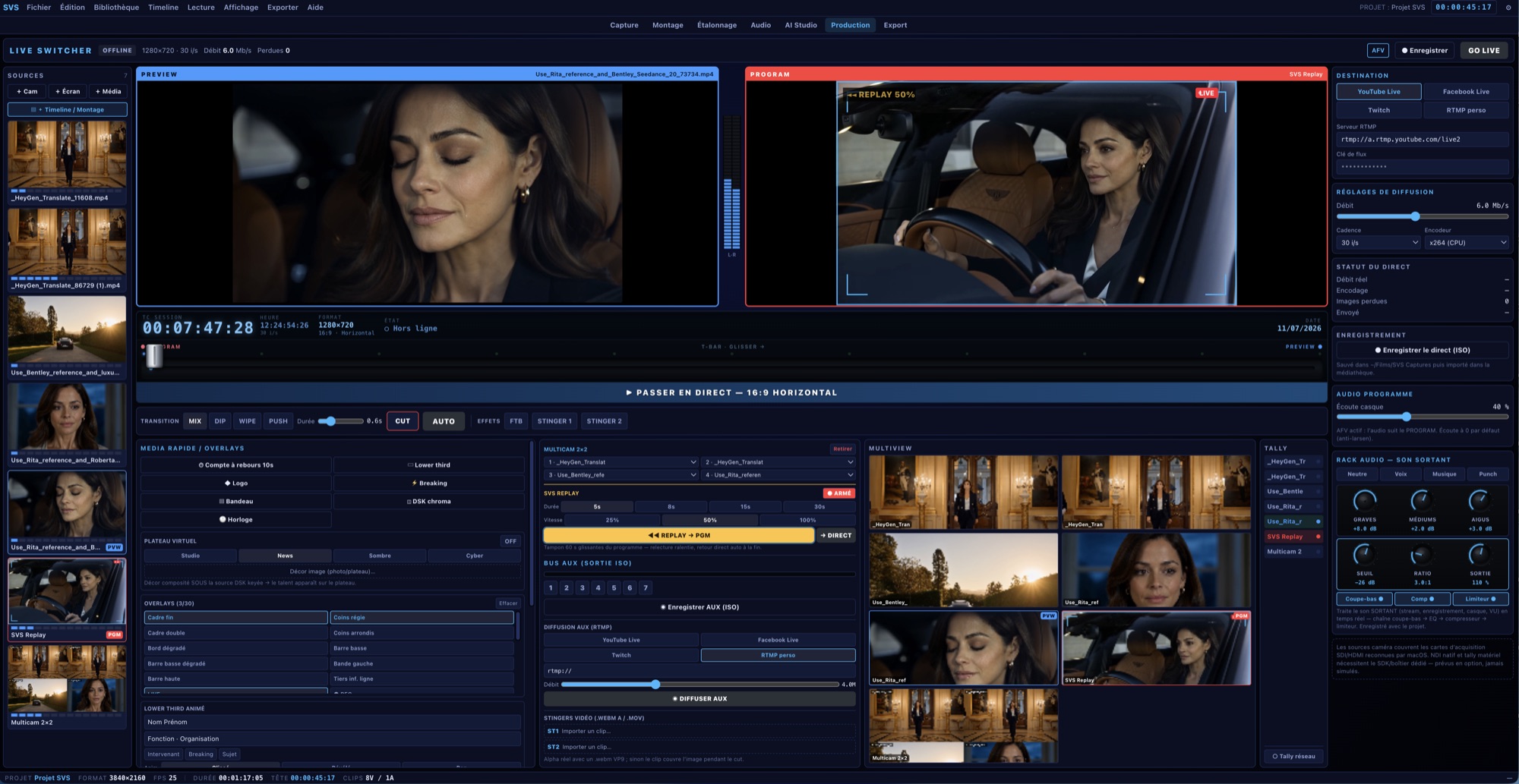 SVS — Production Live Switcher